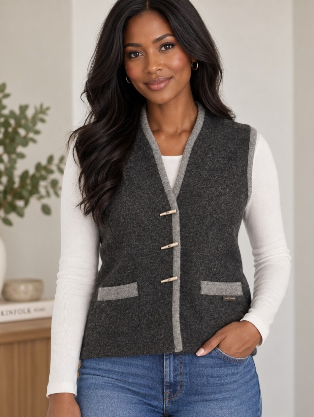 Vintage Saint James Wool Vest
